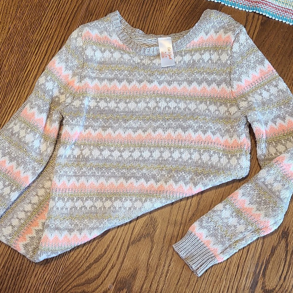 Cat & Jack Girls Sweater Dress - Size 7/8 M